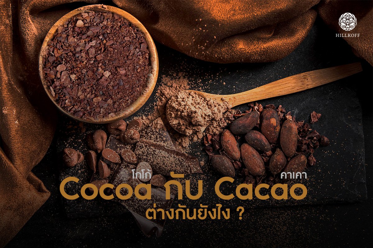 Cocoa กับ Cacao ต่างกันยังไง ?
