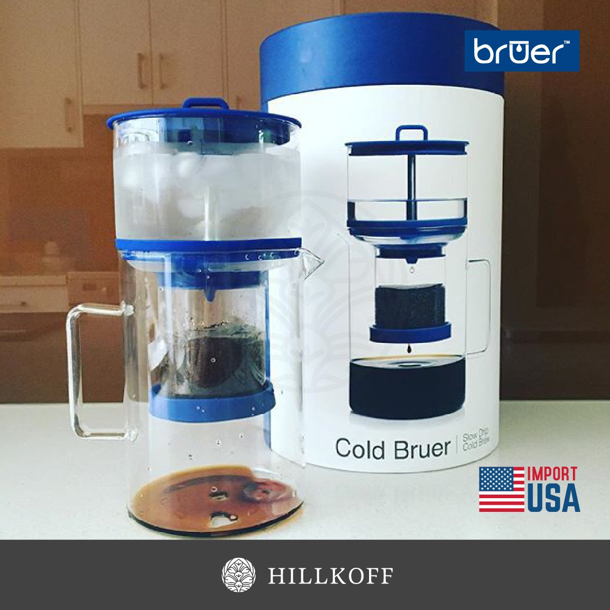 Cold Bruer Slow Drip Cold Brew - Blue