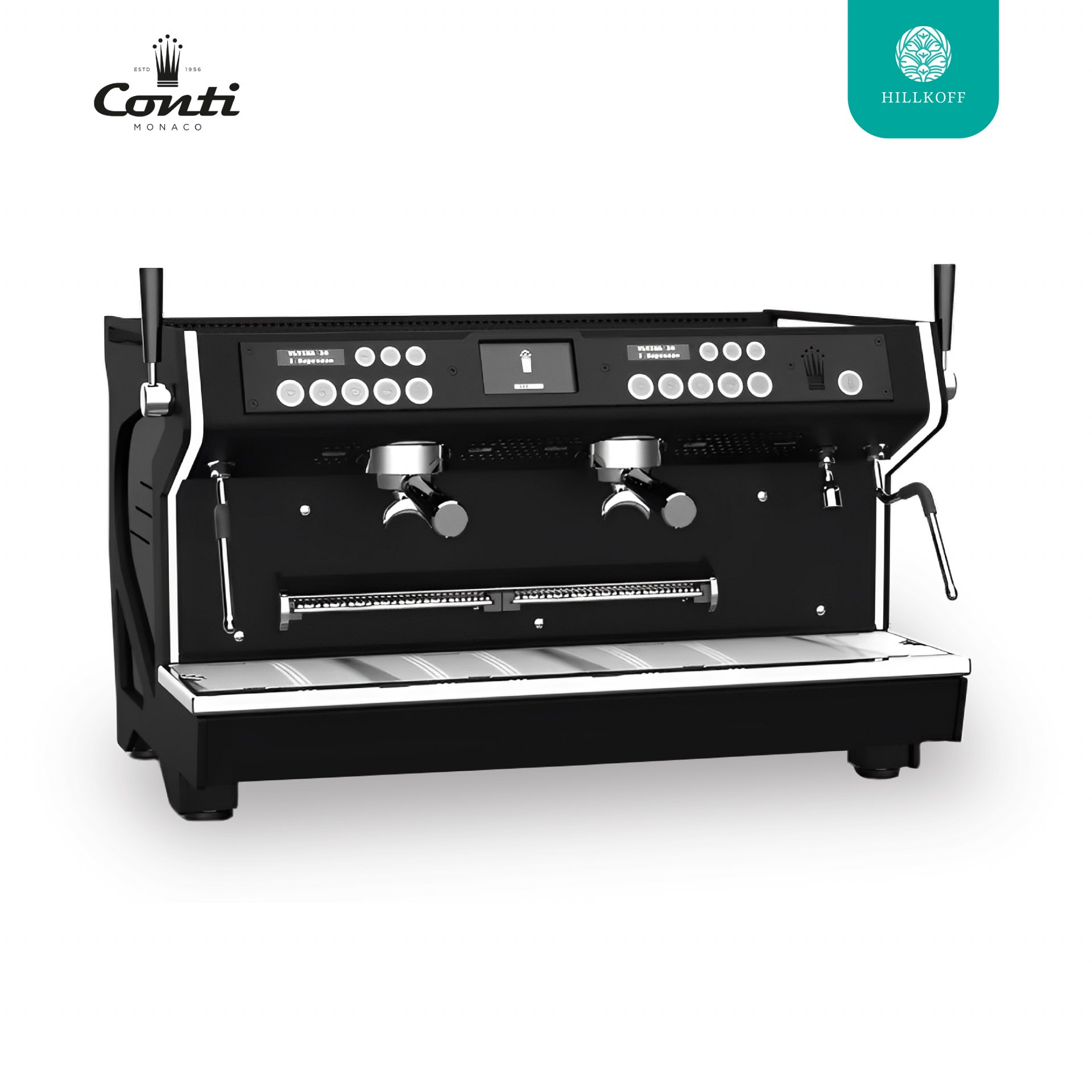 Hillkoff : เครื่องชงกาแฟ Espresso Machine Conti รุ่น Ultima 2 Group