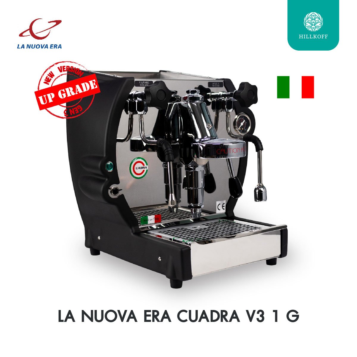 เครื่องชงกาแฟ Espresso LA NUOVA ERA CUADRA V3 1 G