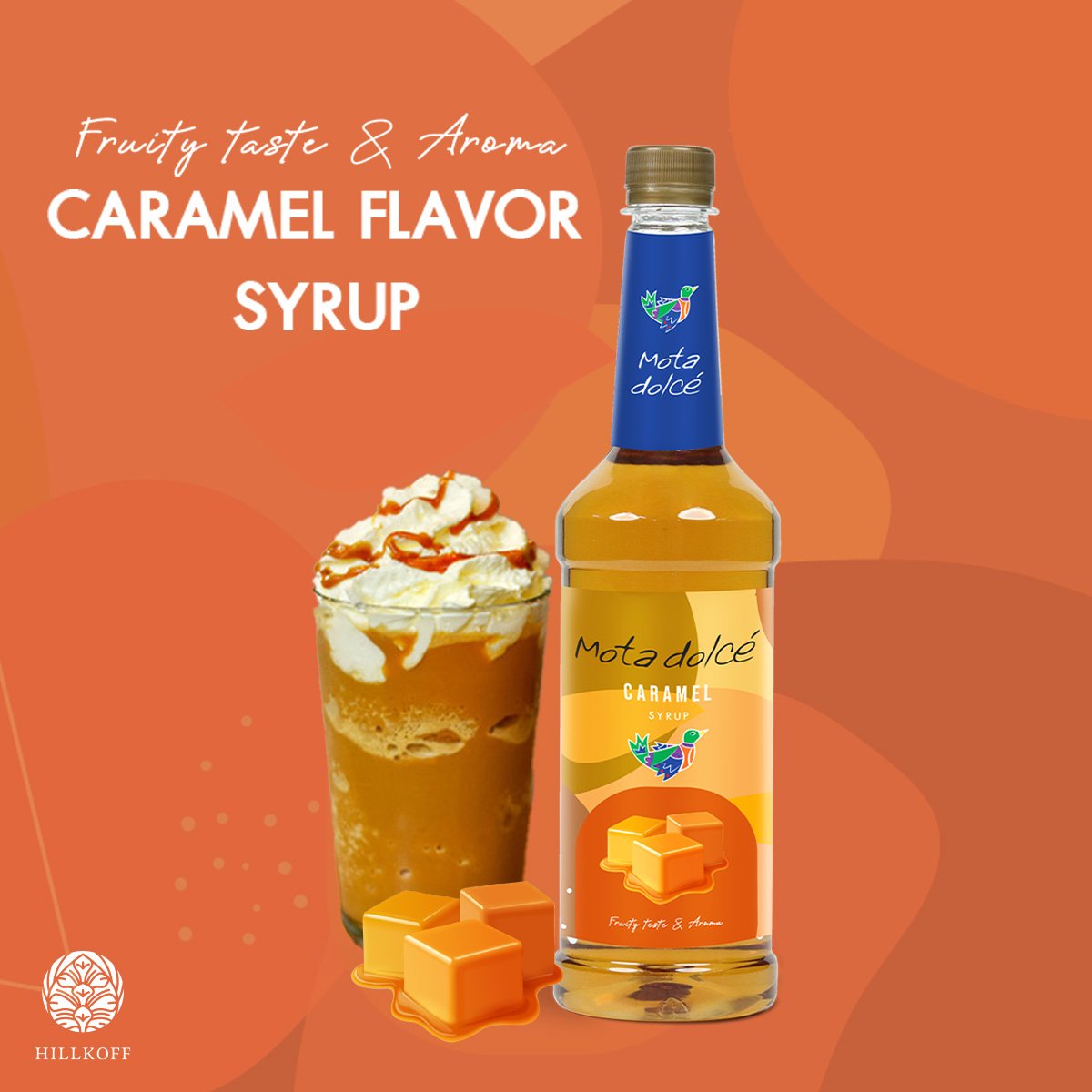 Mota Dolce' Caramel Flavor Syrup : น้ำเชื่อมกลิ่นคาราเมล
