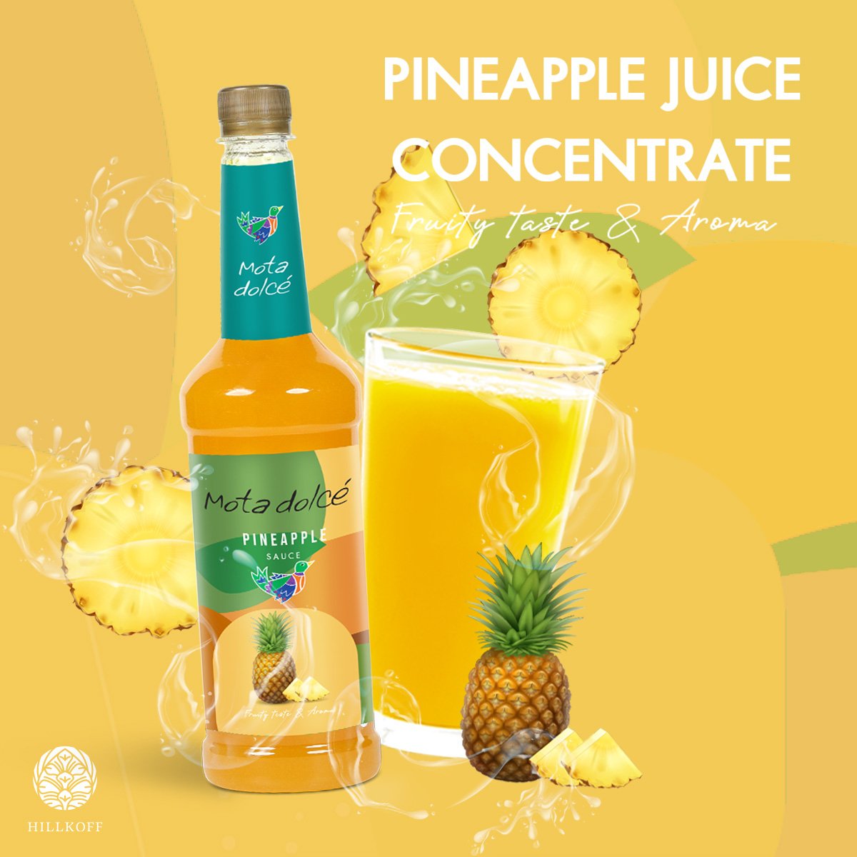 Mota Dolce' Pineapple : น้ำผลไม้เข้มข้นจากสับปะรด