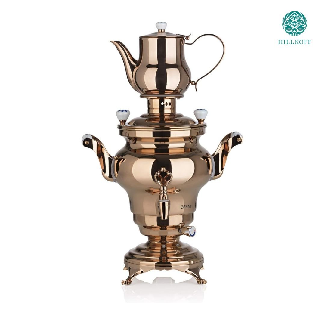 BEEM | ODESSA - Samovar Tea Maker Rose Gold (3L) ซาโมวาร์ เครื่องชงชา ...