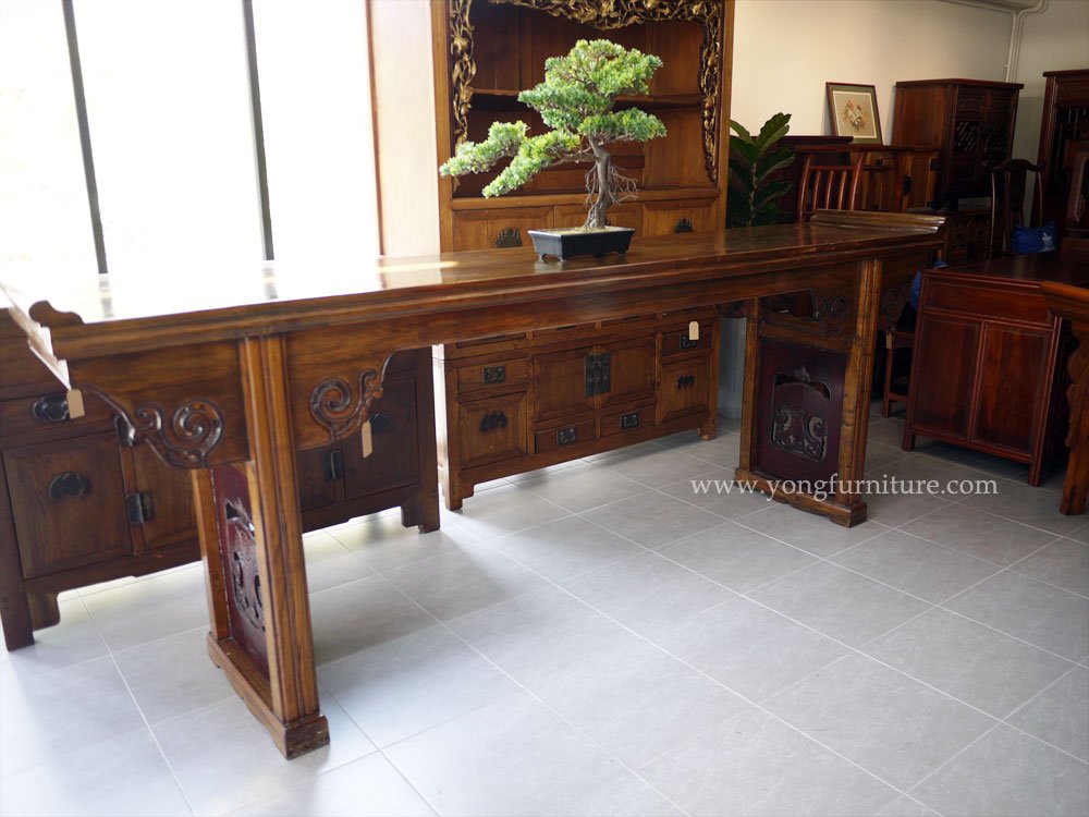 Grand Scale Flanked Top Altar Table