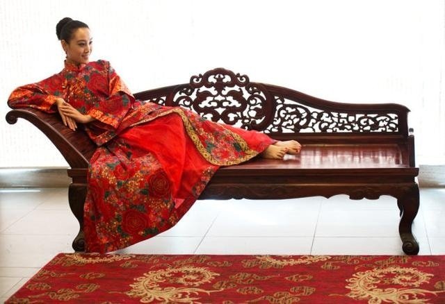 ประวัติตั่งไม้เดย์เบดสไตล์จีน Chinese style daybed, elmwood