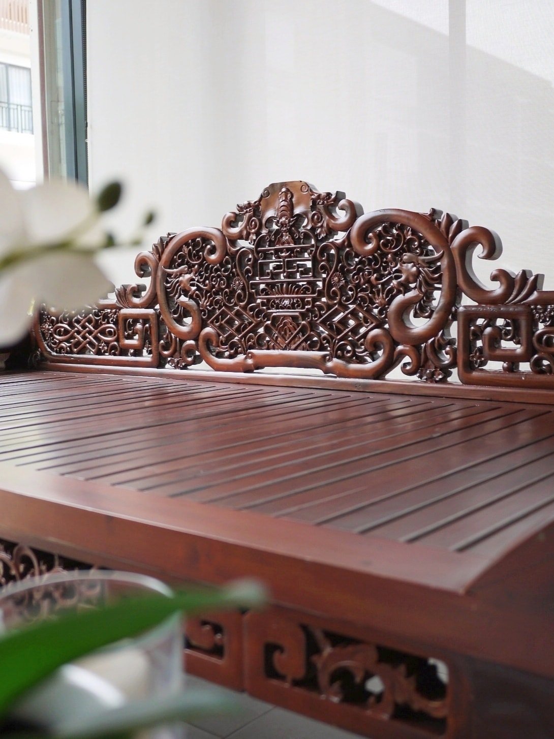 ประวัติตั่งไม้เดย์เบดสไตล์จีน Chinese style daybed, elmwood