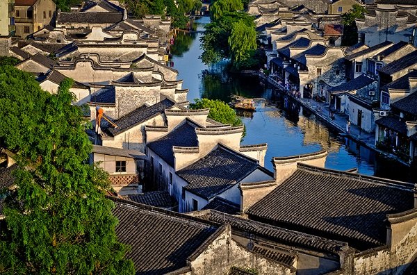 รีวิวเที่ยวหมู่บ้านโบราณริมน้ำหนานสวิน ใกล้เซี่ยงไฮ้เมืองจีน