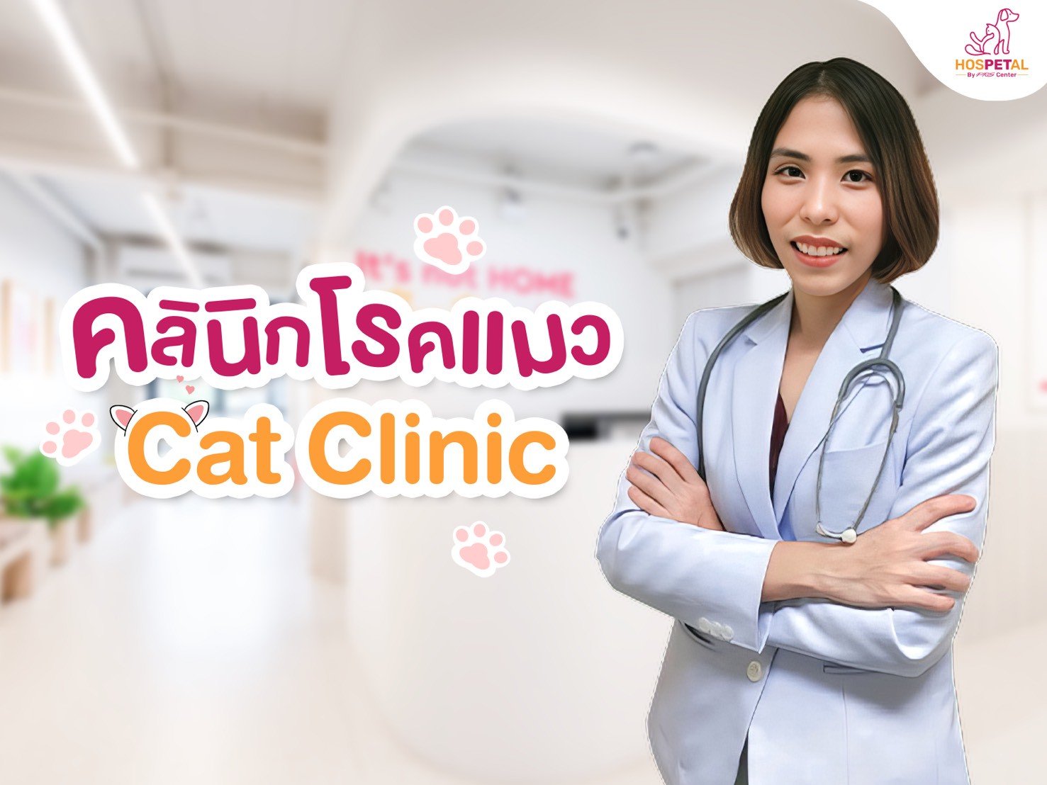 คลินิกโรคแมว Cat Clinic - โรงพยาบาลสัตว์ HOSPETAL By PRS Center