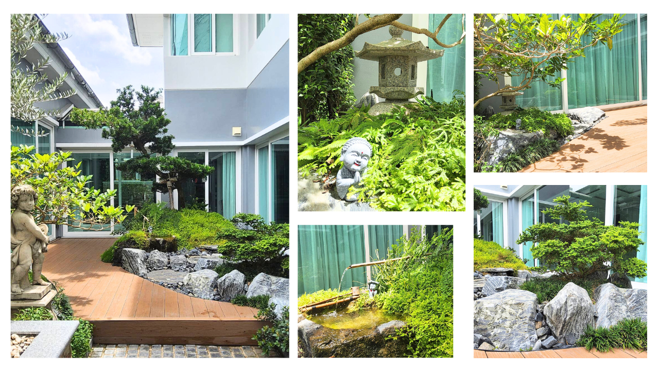 รับจัดสวนญี่ปุ่น 