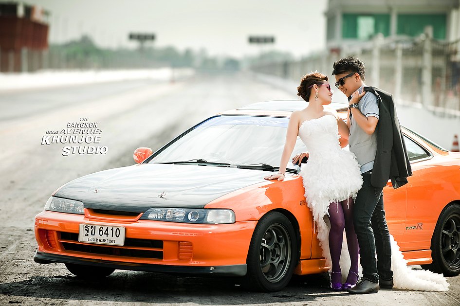 Pre-wedding outdoor@Bangkok Drag Avenue