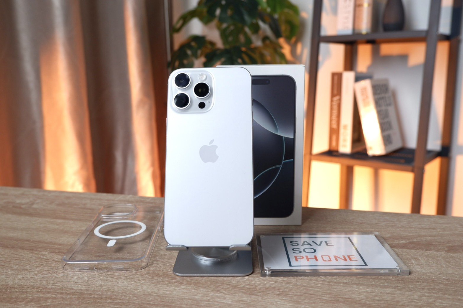 iPhone 16 Promax 256GB สี Titanium White เครื่องสวย ราคาเพียง 32,500 ...