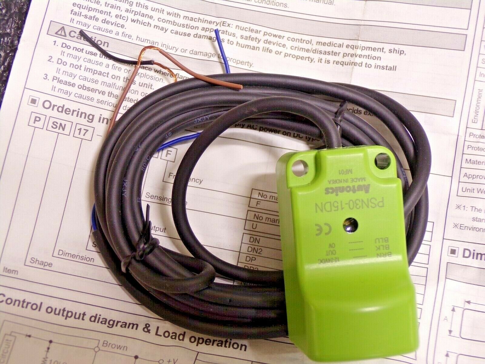 Autonics Inductive Proximity Sensor - flowautomech