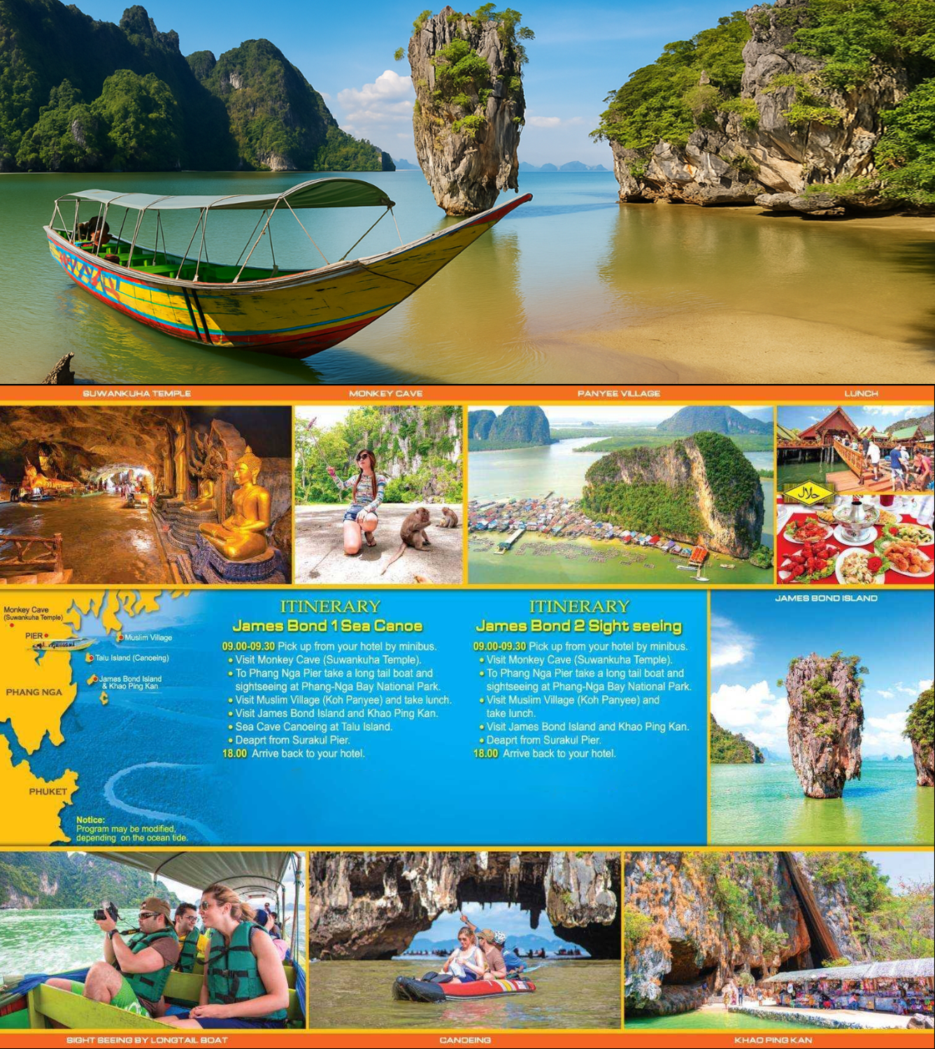 James Bond Island Longtail Boat