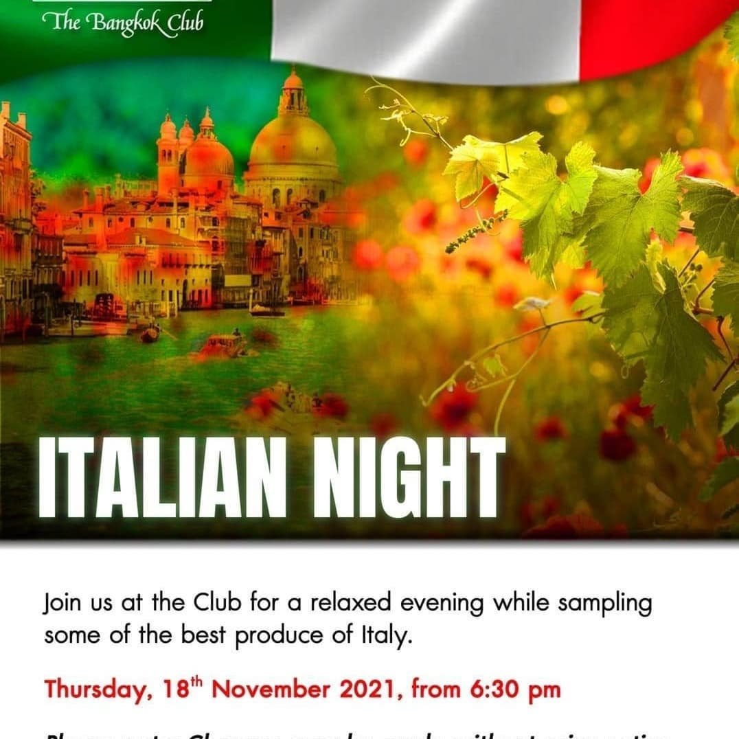 Italian Night at The BKK club