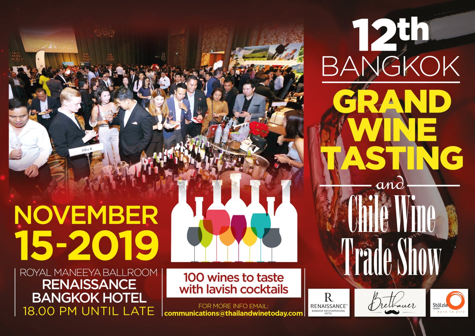 The Biggest and Most Elaborate Professional Wine Event in Thailand!