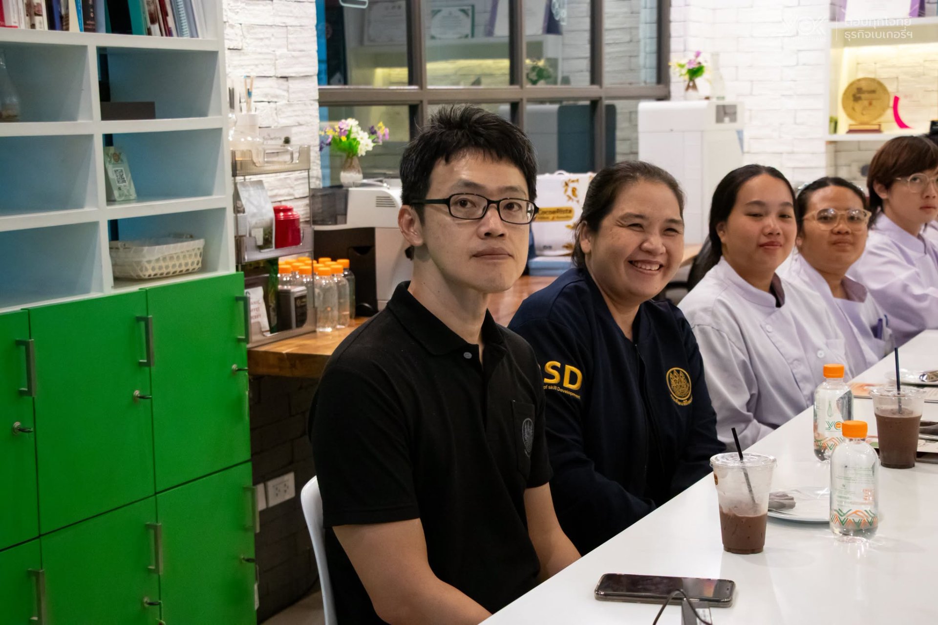 บรรยากาศการศึกษาดูงานหลักสูตรเบเกอรี่ 1