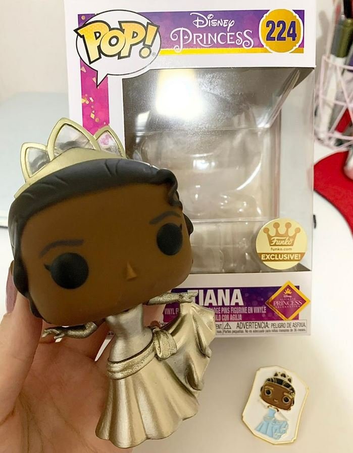 Funko Pop! Disney Princess Tiana 224 Exclusiva Gold