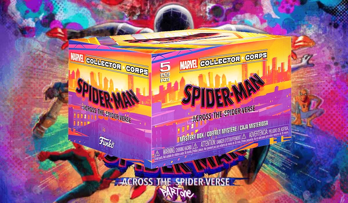 Funko Pop! Marvel Collector Corps box! Spider-Man Across the Spiderverse -  officetoyss