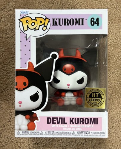 Funko POP! Animation: Sanrio - Devil Kuromi Hot Topic Expo 2022 Exclusive,  Red