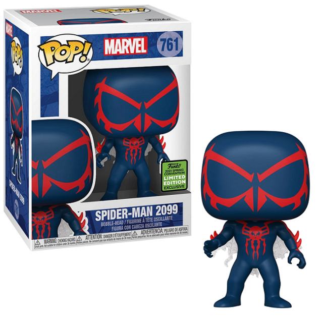 Funko Pop! Marvel Spider-Man (2099 ECCC 2021 Exclusive) - officetoyss