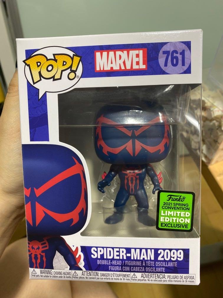 Funko Pop! Marvel Spider-Man (2099 ECCC 2021 Exclusive) - officetoyss