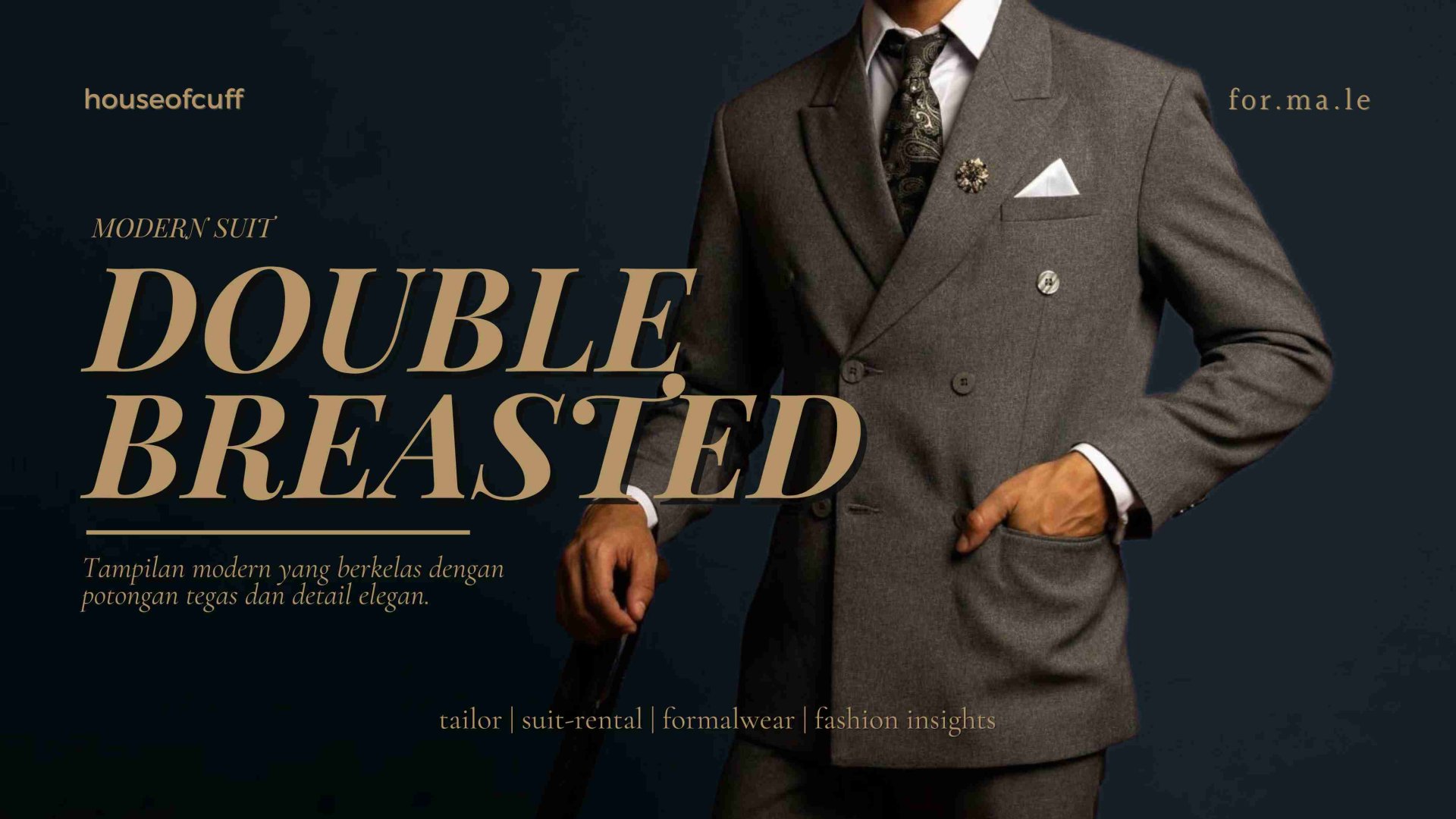 jas double breasted houseofcuff formale