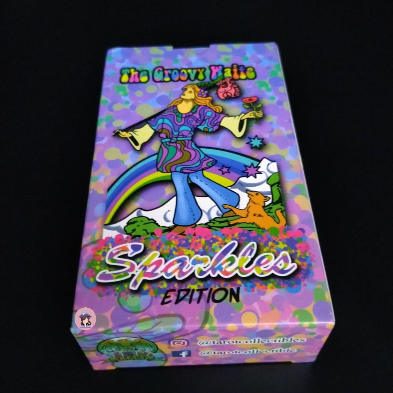 The Groovy Waite Borderless Tarot - Sparkles Edition