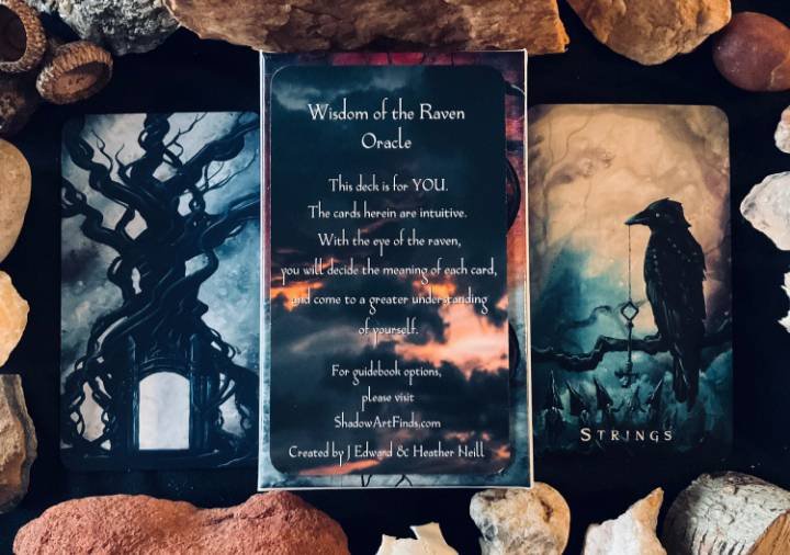 WISDOM OF THE RAVEN ORACLE DECK