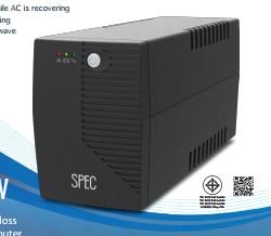 SPEC UPS SPEC-900V