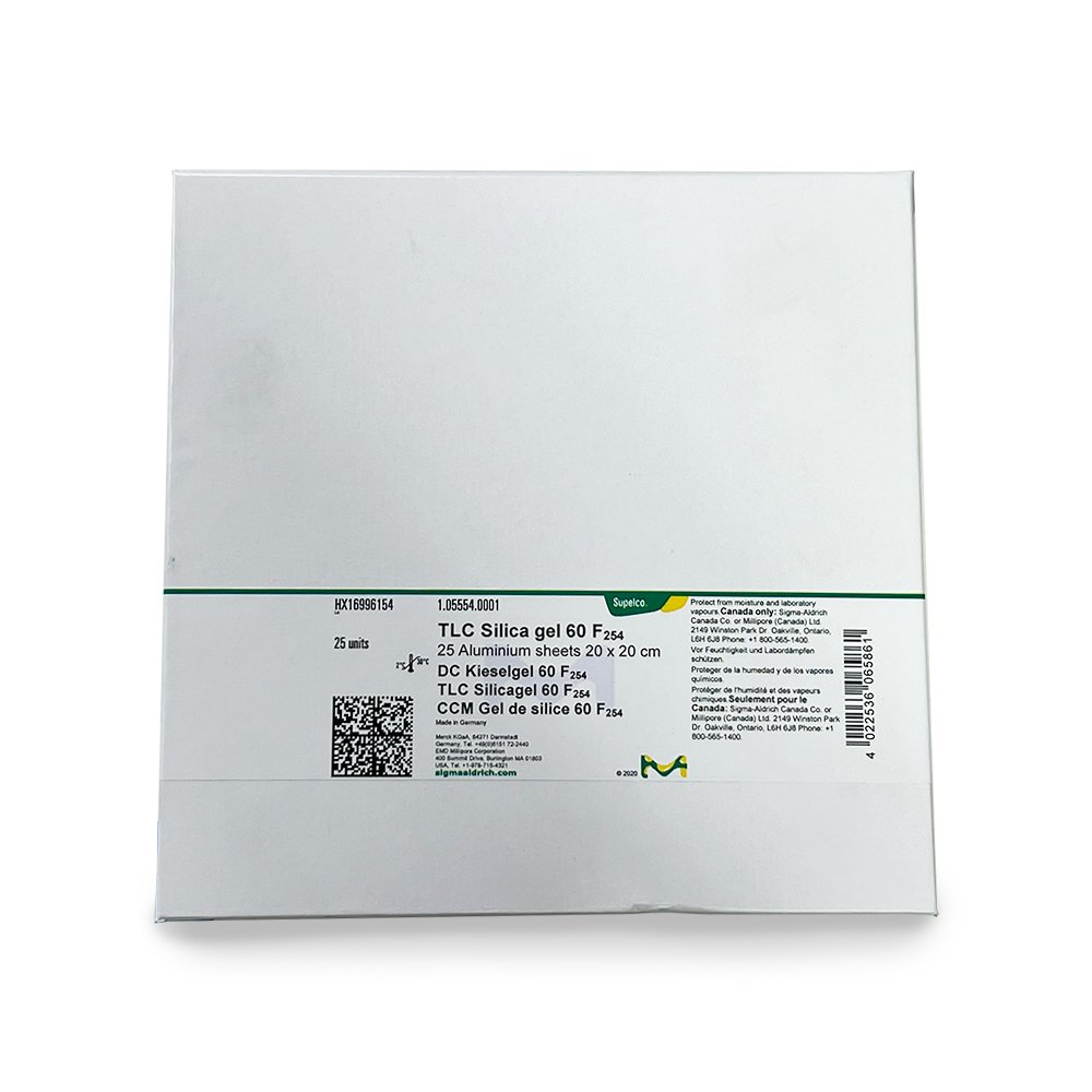 TLC Aluminium sheet-S 60F254. #105554, Merck