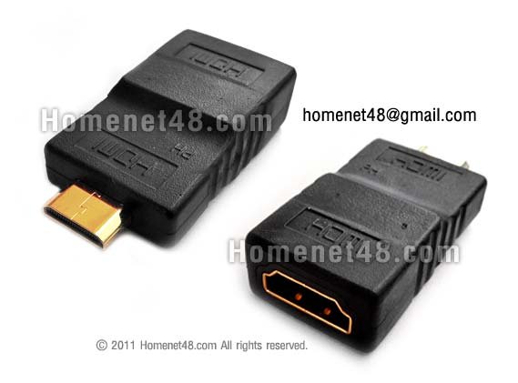 (By Order) หัวแปลง Mini HDMI เป็น HDMI (M > F)