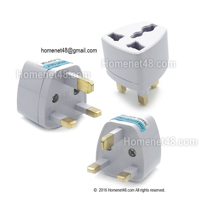Singapore, Malaysia, Hong Kong, UK, UK plug adapter (Type G)