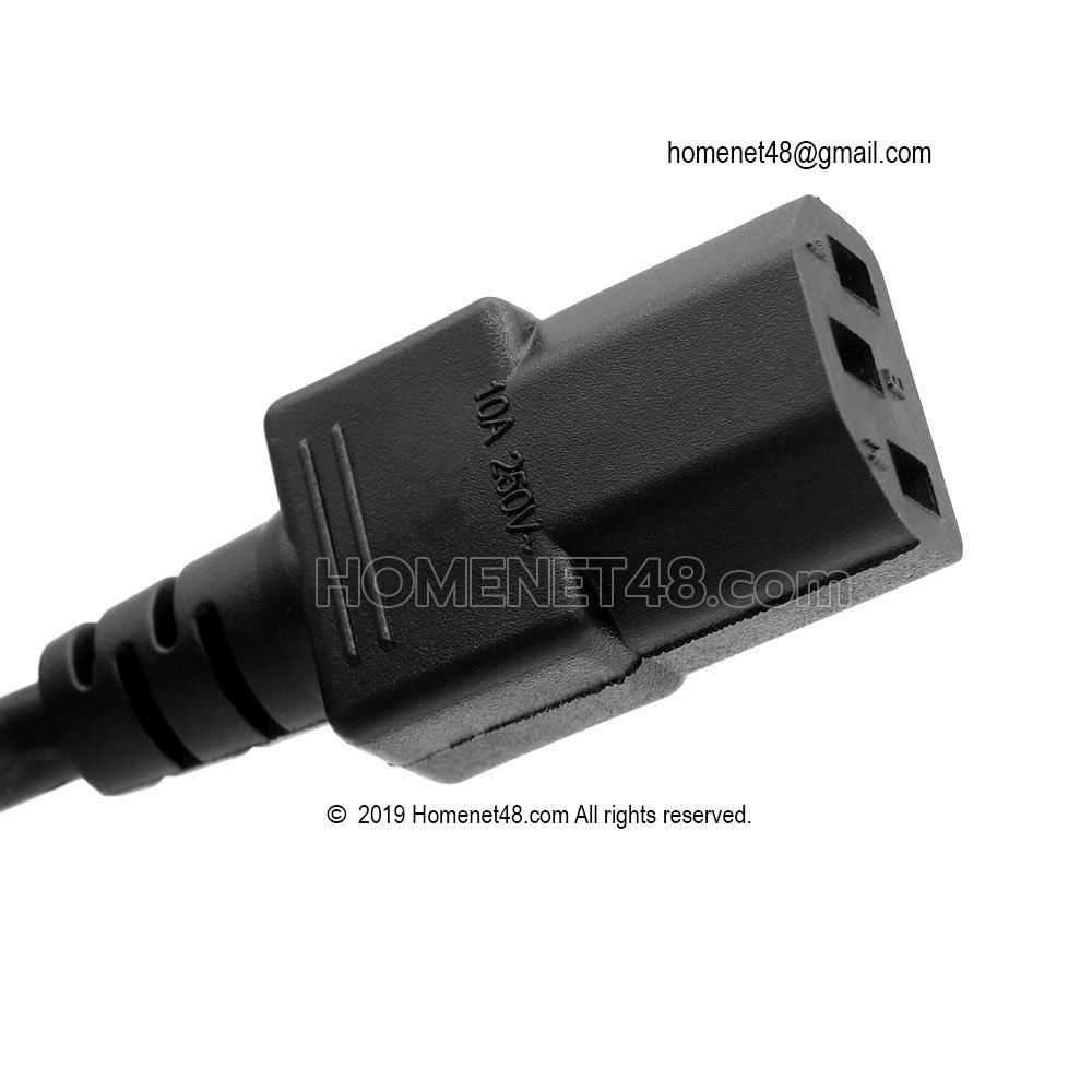 AC Power Cord (TISC13) 1 SQ.MM. (10A 250V)