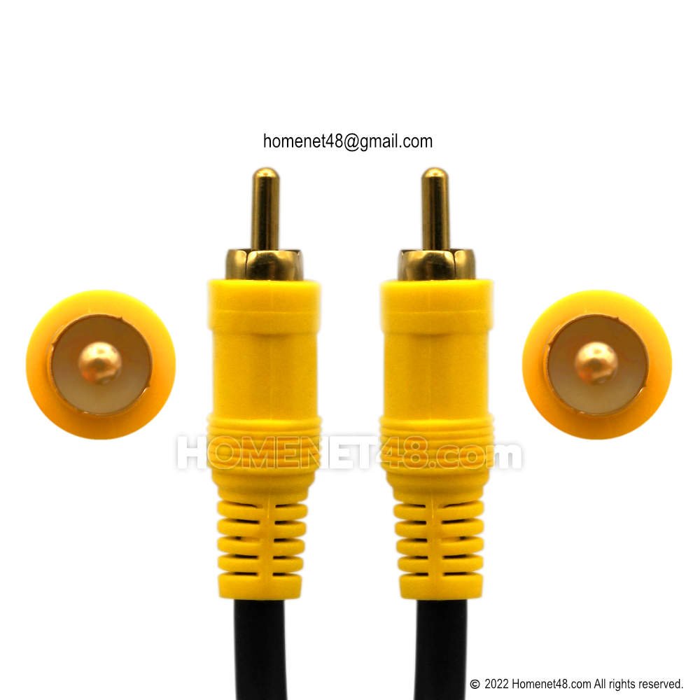 AV Cable 1 In 1 Out (Video Signal) Male to Male HighQuality
