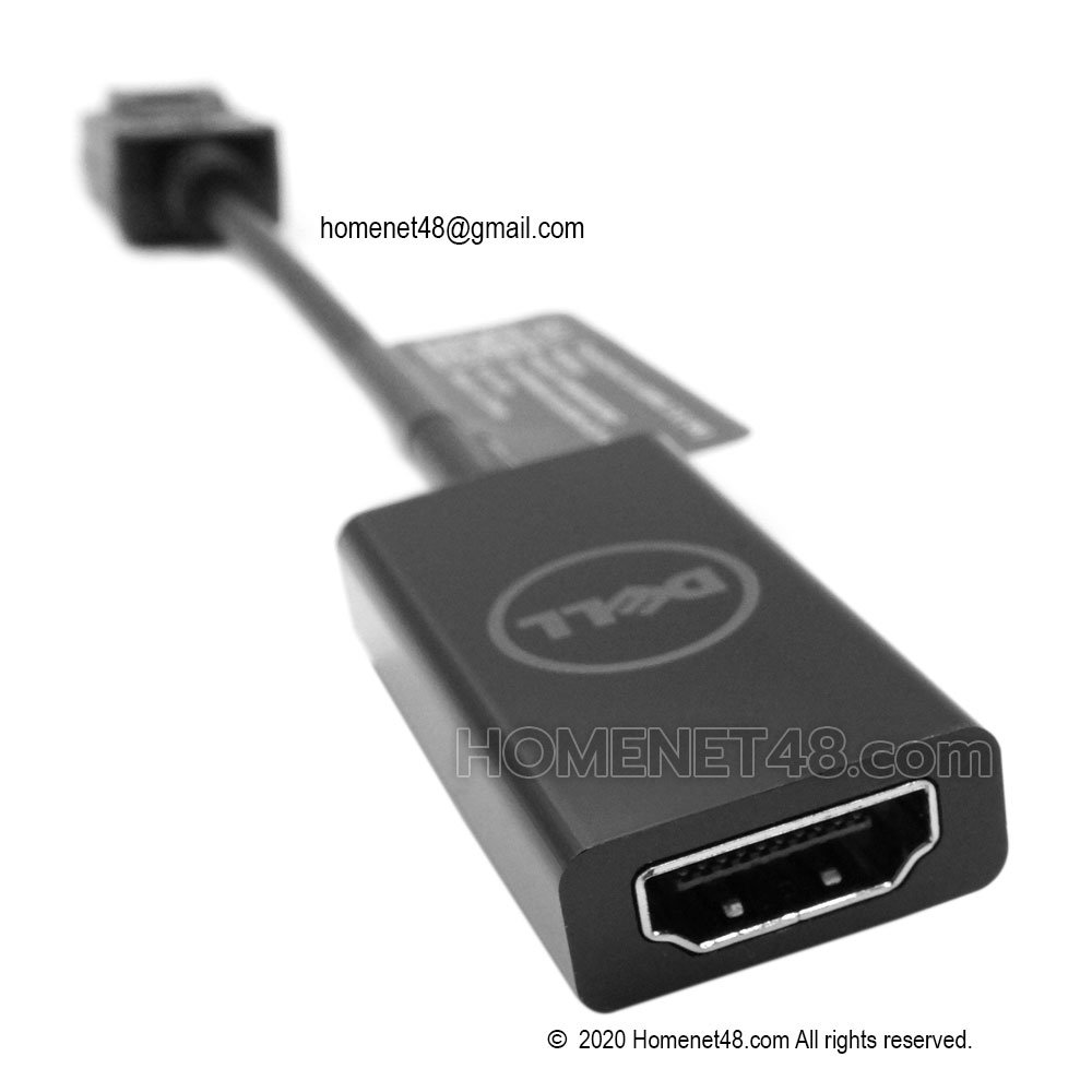 Dell (ของแท้) Display port to HDMI 2.0 (4K) (ประกัน 1 ปี)