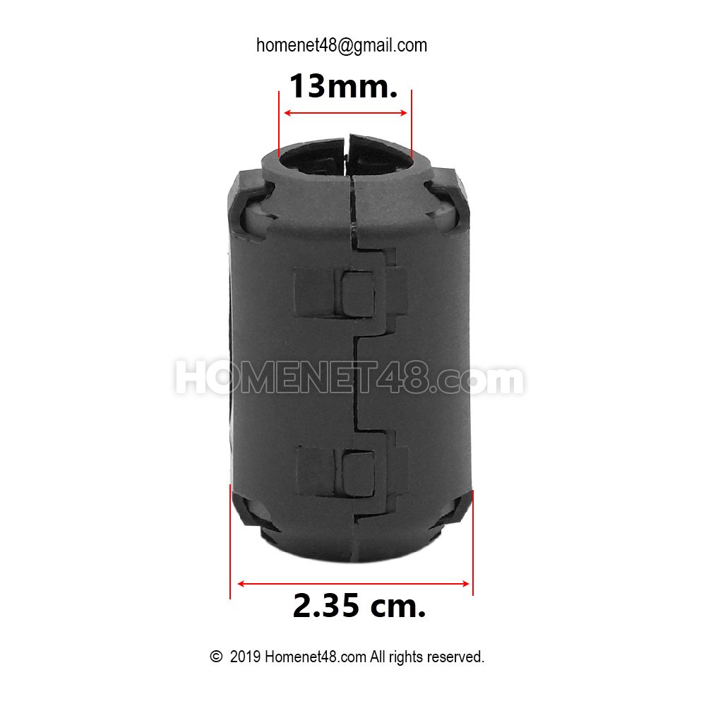 Noise filter Ferrite Noise reduction There are many sizes