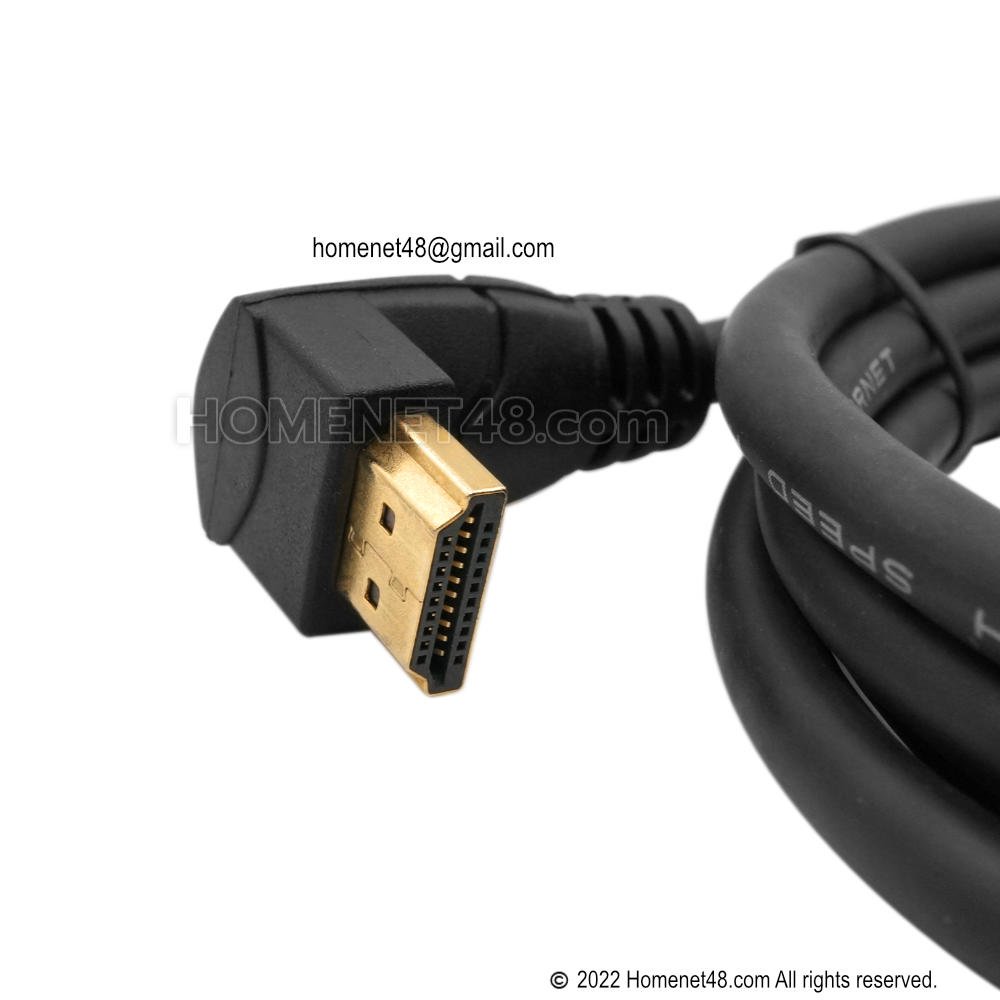 HDMI Cable V2.0 4K60Hz straight head+90degree bent head