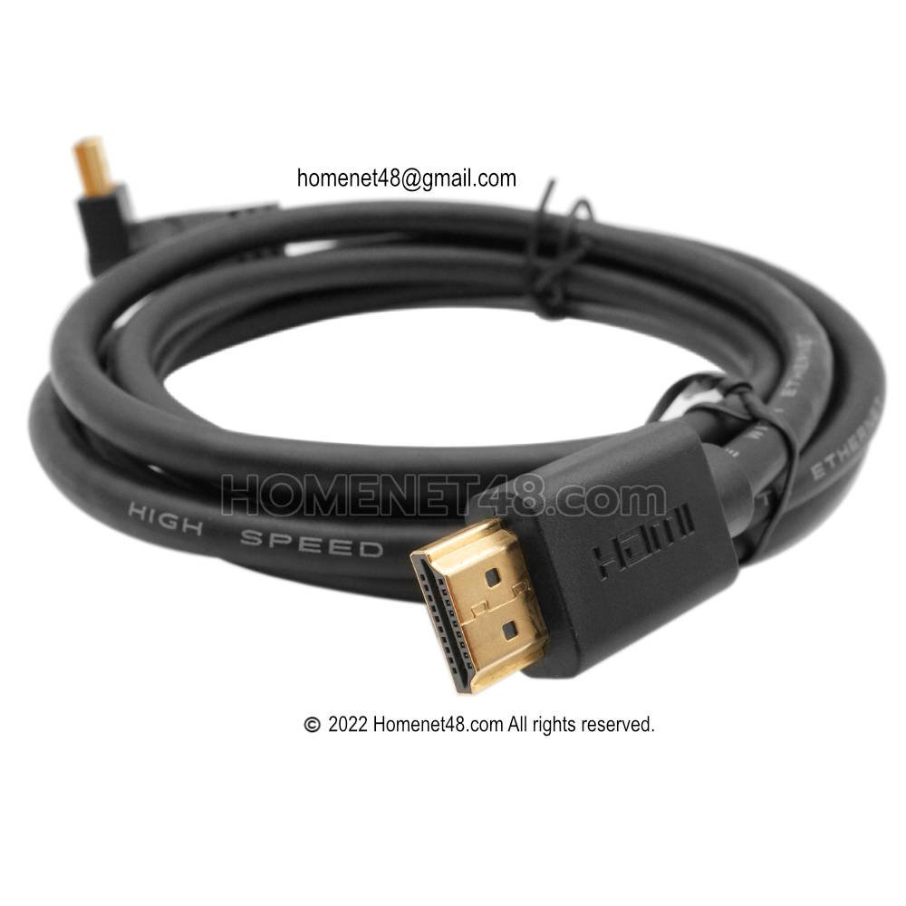 HDMI Cable V2.0 4K60Hz straight head+90degree bent head