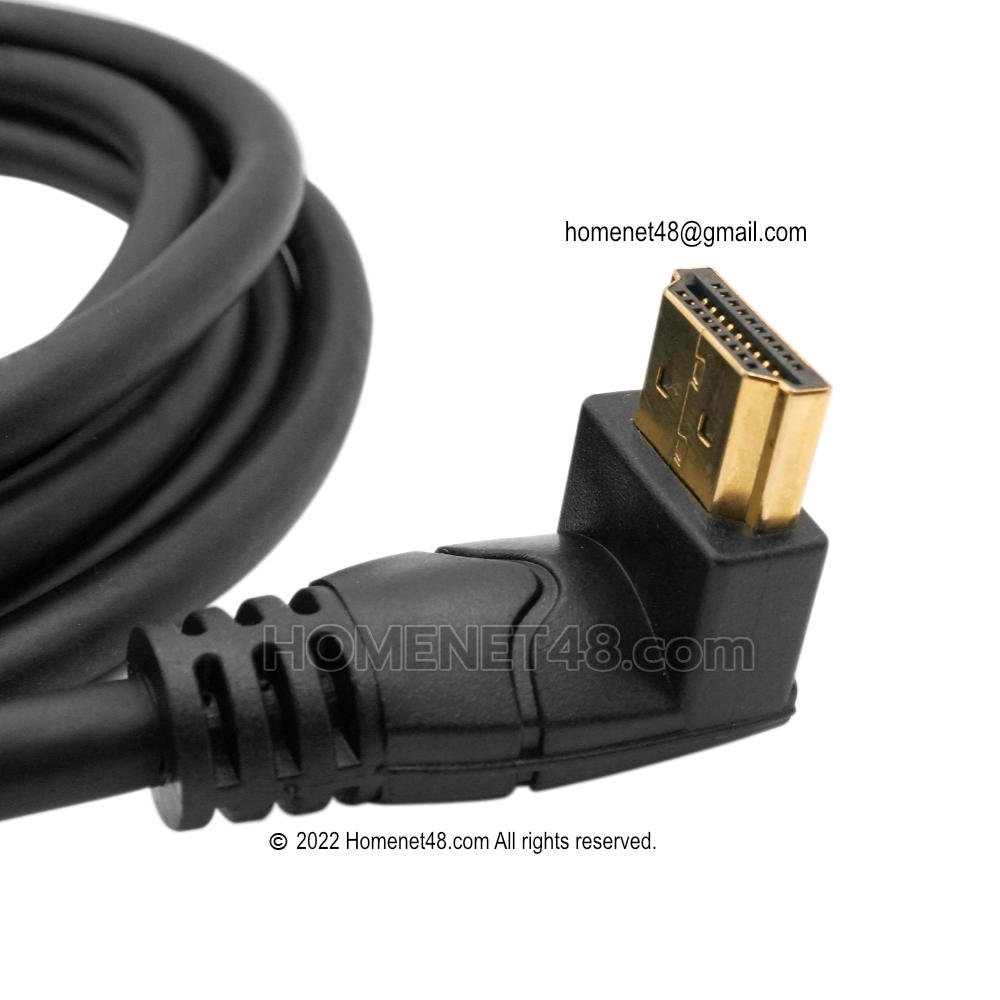 HDMI Cable V2.0 4K60Hz straight head+90degree bent head