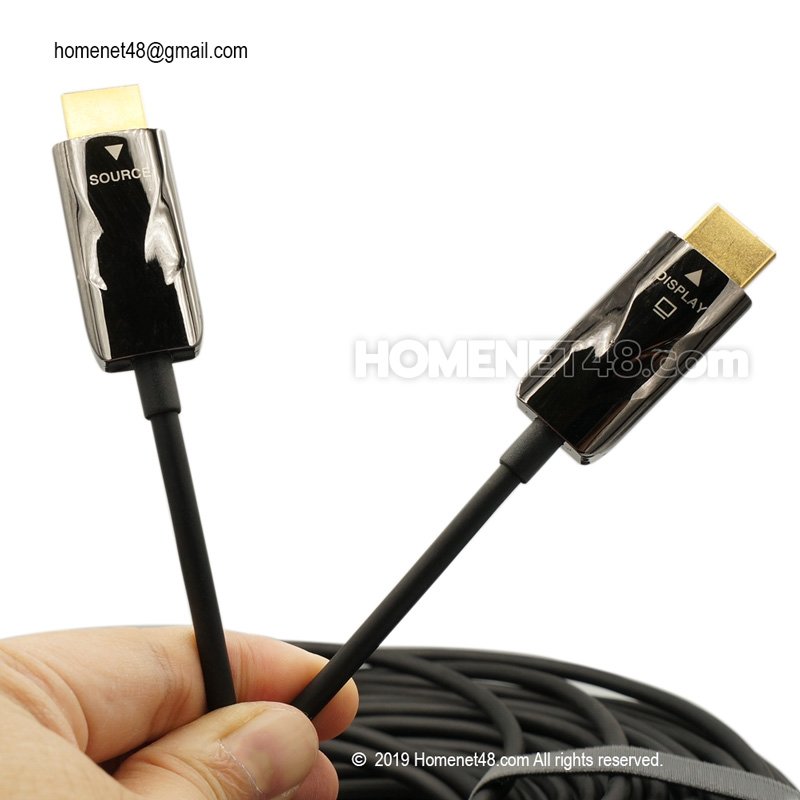 HDMI Fiber Optic 4K 60Hz (2.0) High Speed (5-100 meters) homenet48