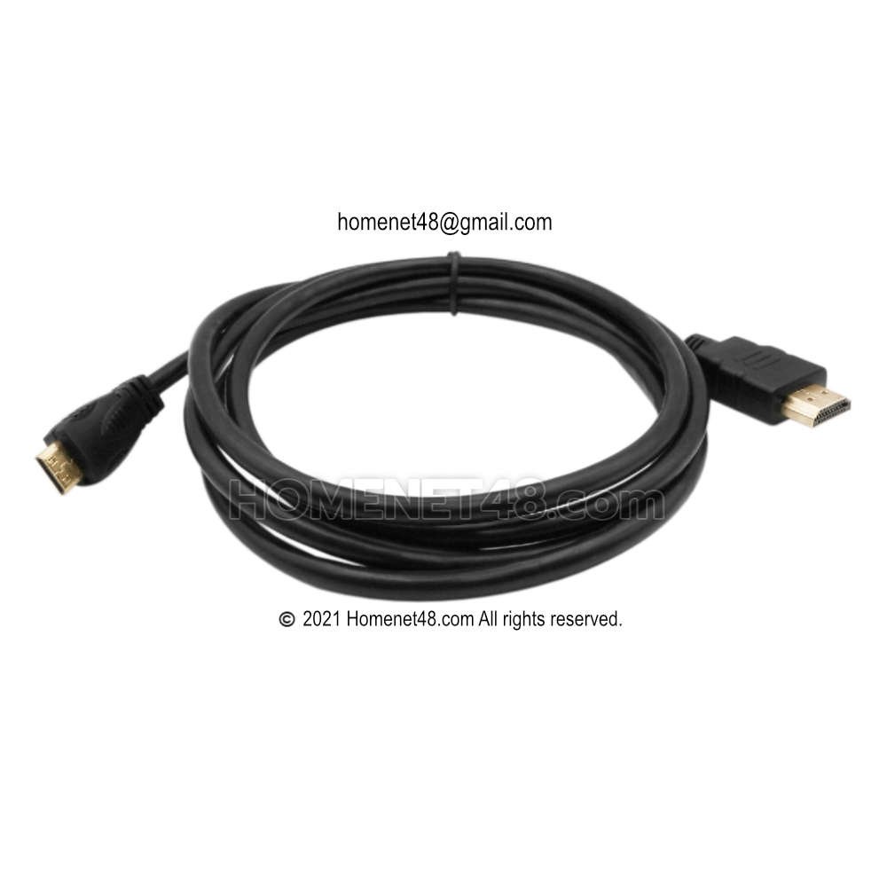 Mini HDMI to HDMI cable 1.5 meters