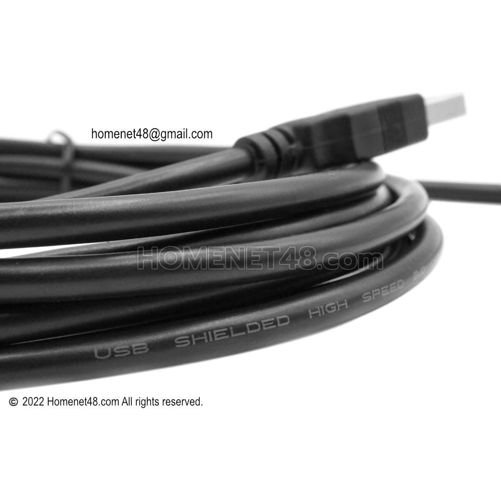 USB cable Mini B (5 pins) dash camera charger, dash cam