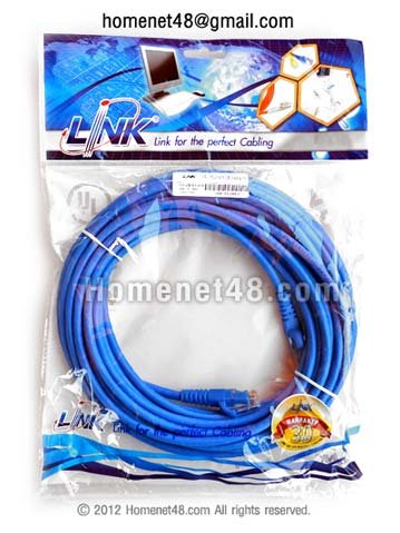 CAT6 UTP Cable - LINK brand (genuine) 10 meters