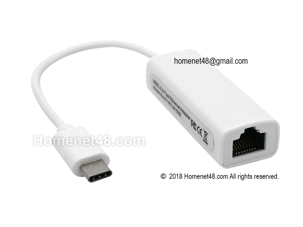 (ของหมด) USB TYPE C to LAN (Ethernet)