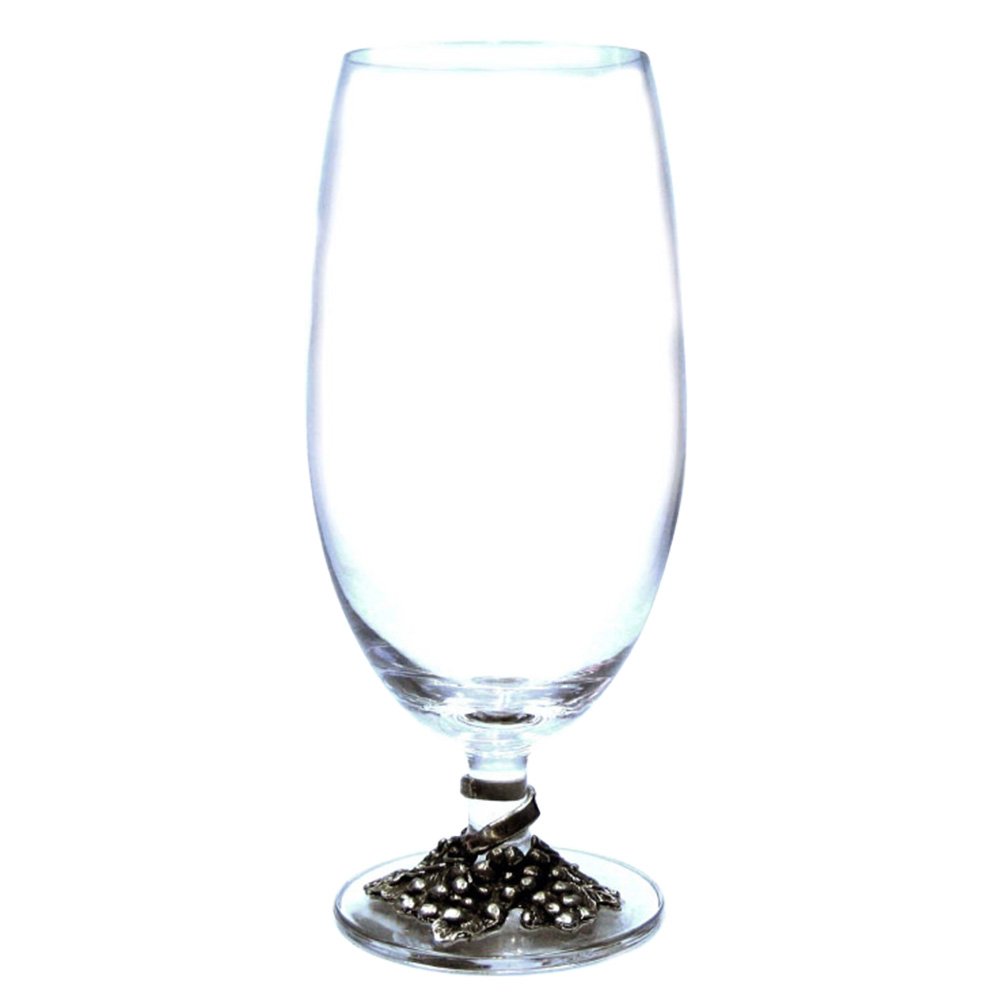 Pewter Grape on Glass
