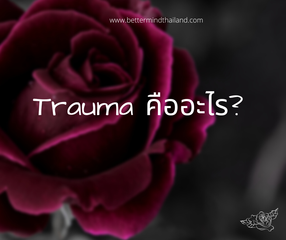 Trauma คืออะไร? Trauma คือ บาดแผลหรือปมในใจ  Trauma คืออะไร? Trauma คือ บาดแผลหรือปมในใจ