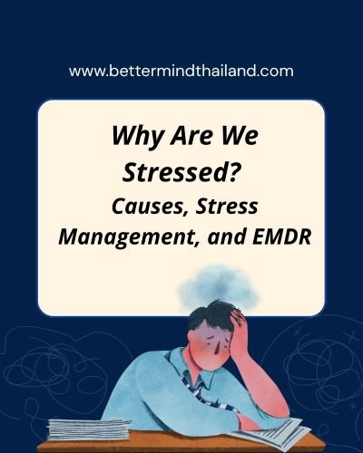 Why Are We Stressed? Causes, Stress Management, and EMDR Therapy