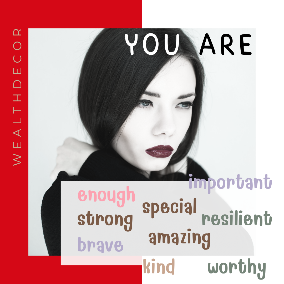 You are enough: strong, brave, kind, special, amazing You are enough: strong, brave, kind, special, amazing