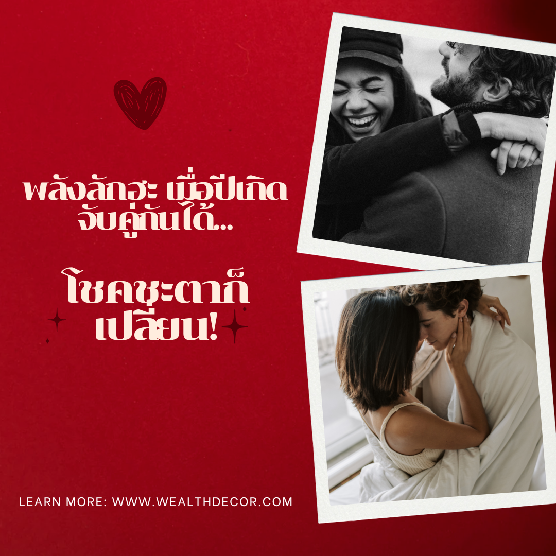 พลังลักฮะ เมื่อปีเกิดจับคู่กันได้...โชคชะตาก็เปลี่ยน! พลังลักฮะ เมื่อปีเกิดจับคู่กันได้...โชคชะตาก็เปลี่ยน!