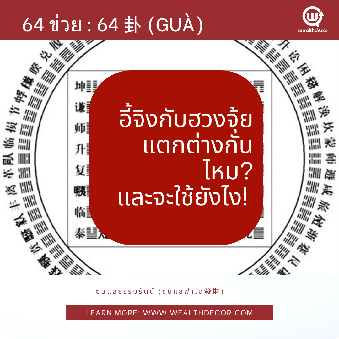 อี้จิงกับฮวงจุ้ย_ต่างกันยังไง อี้จิงกับฮวงจุ้ย_ต่างกันยังไง